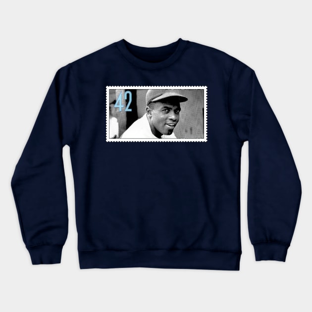 Jackie #42 Crewneck Sweatshirt by Wonderstuff